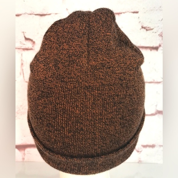 EASTERN MOUNTAIN SPORTS Unisex beanie knit cap hat brown and black One Size NWT - Picture 11 of 16